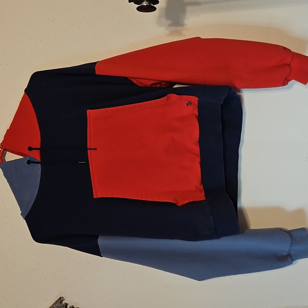 BuffBunny Throwback Colorblock Cropped Hoodie - image 2